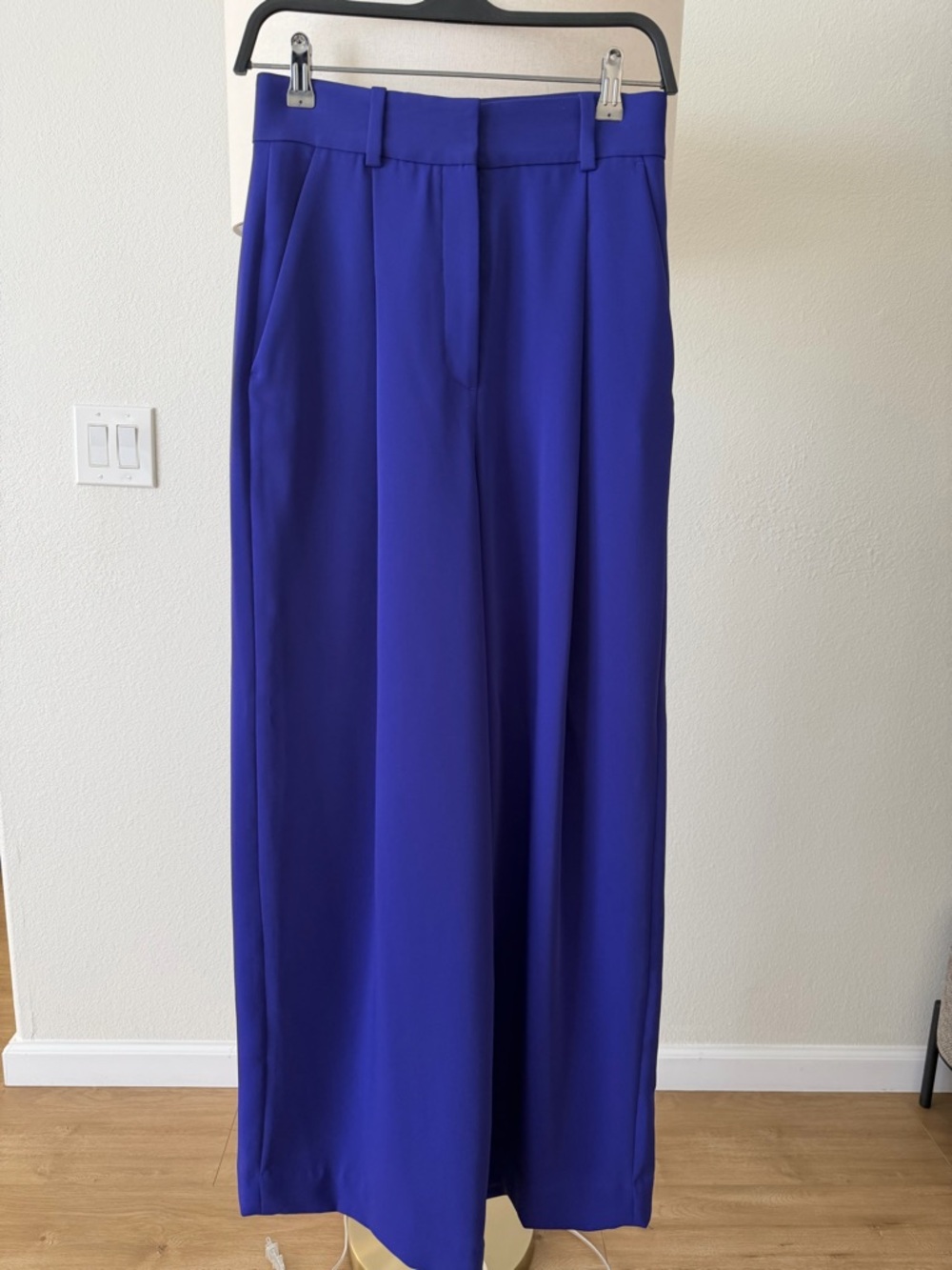 COS Electric Purple Tailored Pants - Picture 2 of 5